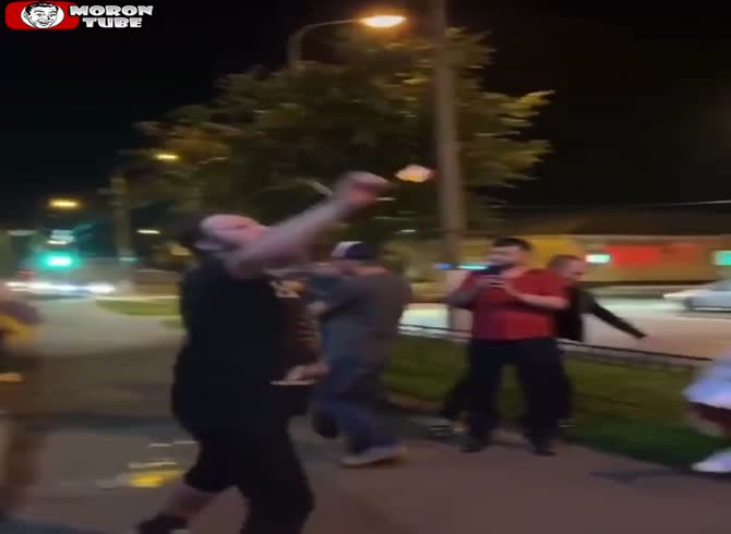 Video :When a fire show fails